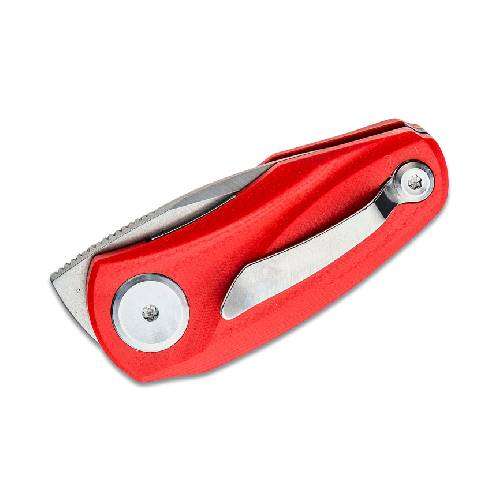 BESTECH BG38B Tulip Front Flipper Knife, Red G10