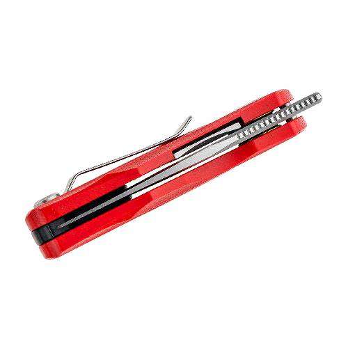 BESTECH BG38B Tulip Front Flipper Knife, Red G10