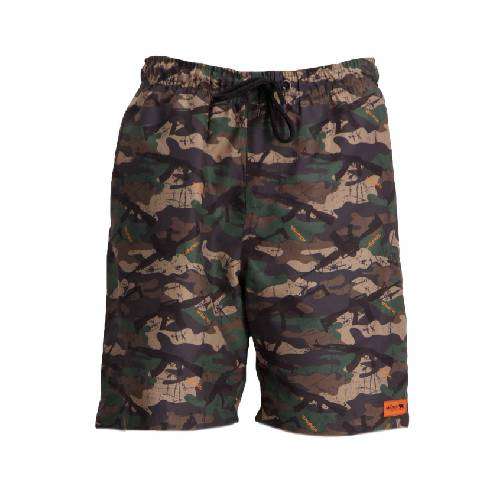Sniper Full Auto Mens 3/4 Swim Shorts