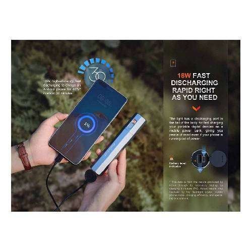 Fenix E-CP LED Flashlight (Black)
