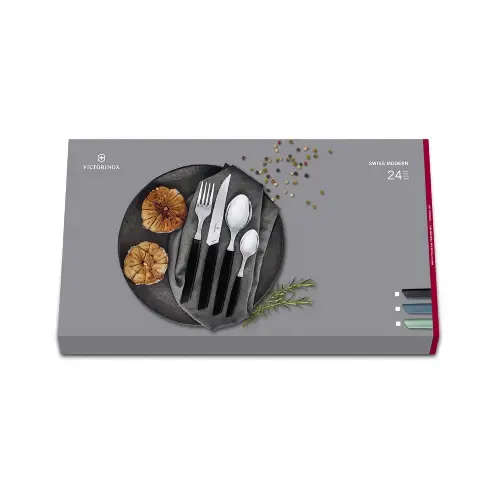 Victorinox Swiss MOD 24PC STEAK KN SET MINT- V6.9096.12W4124