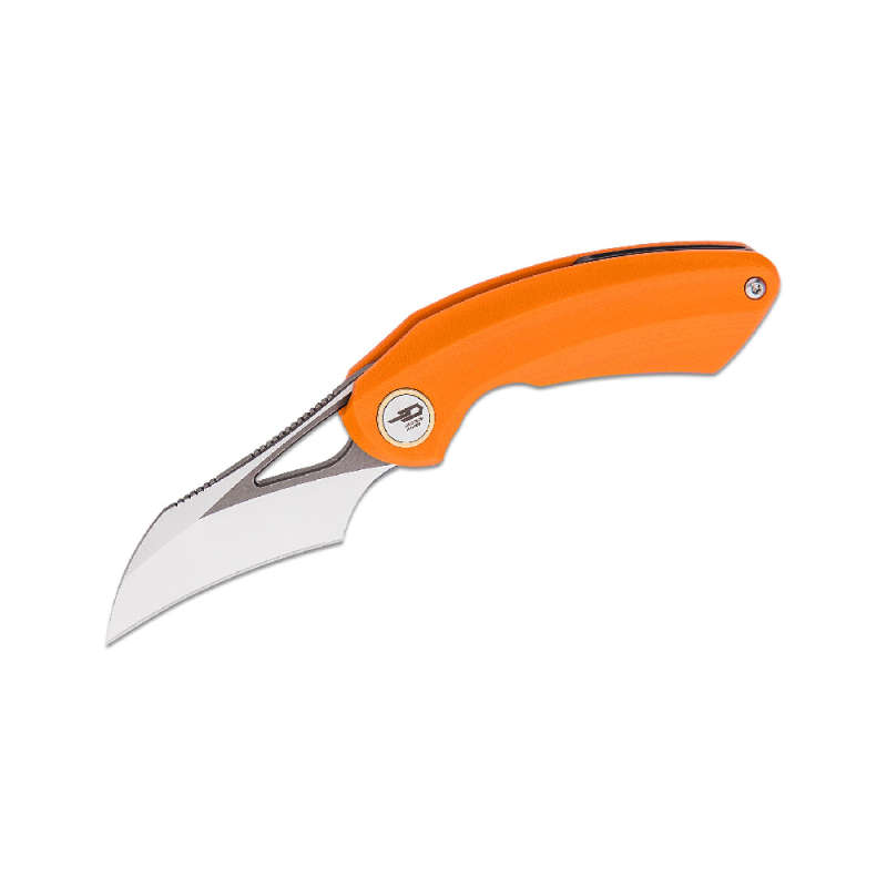 Bestech Bihai Orange Front Flipper Knife - BG53B-2