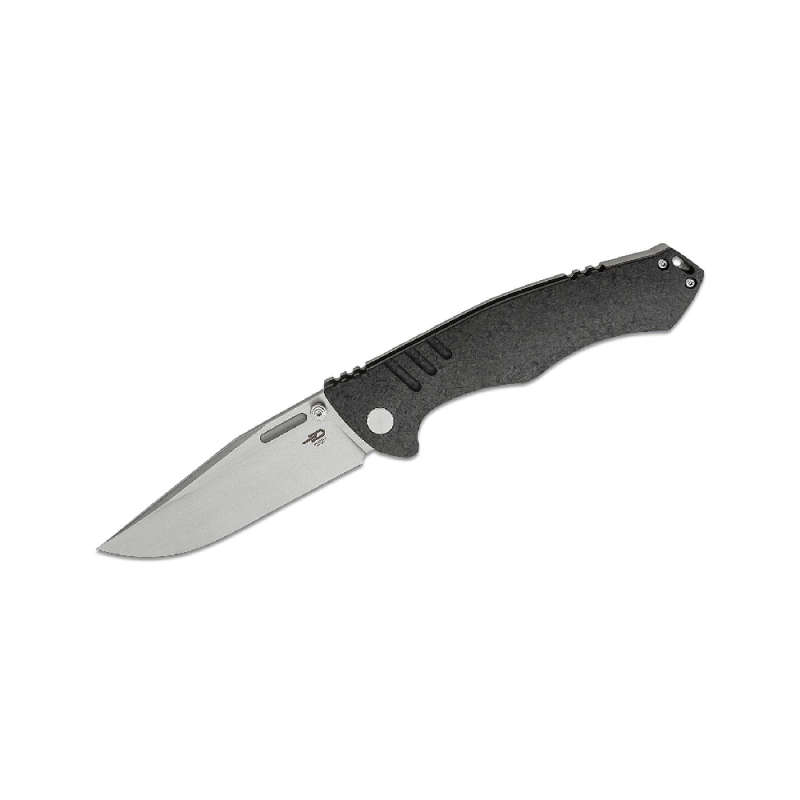 BESTECH Keen II Marble Carbon Fibre Folding Knife - BT2301B