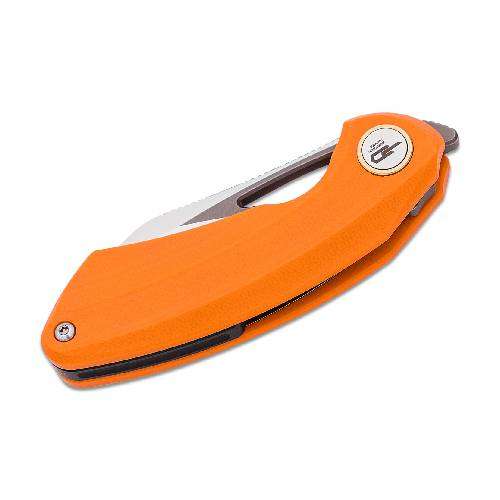 Bestech Bihai Orange Front Flipper Knife - BG53B-2