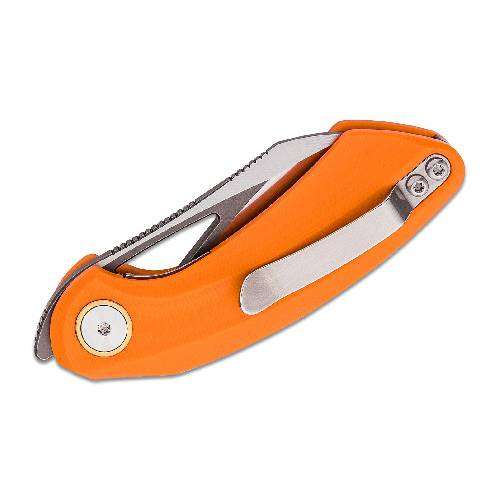 Bestech Bihai Orange Front Flipper Knife - BG53B-2