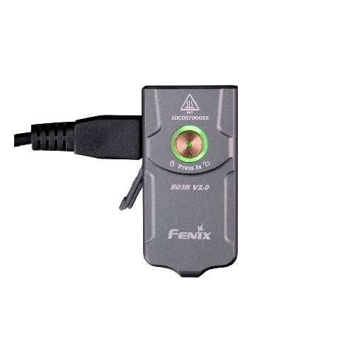 Fenix E03R V2.0 LED Flashlight Grey