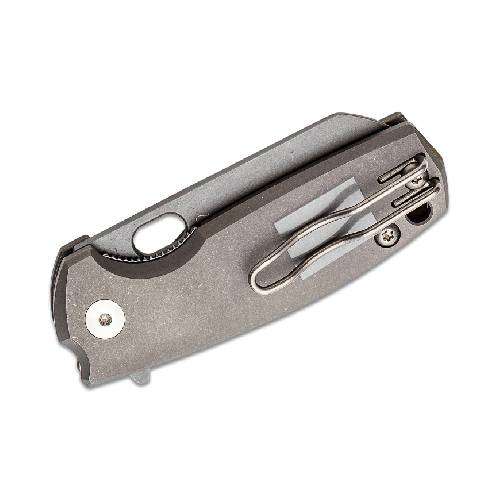 FX-608 TI FOX/VOX Baby Core Folding Knife - M390 Acid Stonewashed Blade