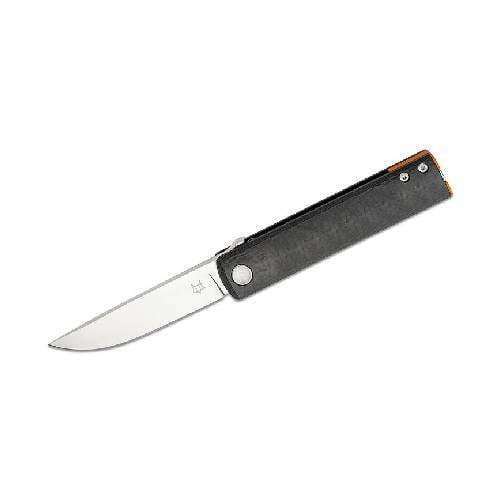 FX-543 CFO FOX Chnops Folding Knife - M390 Satin Blade, Carbon Fiber 3K Handle