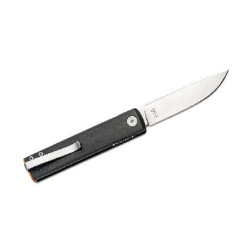 FX-543 CFO FOX Chnops Folding Knife - M390 Satin Blade, Carbon Fiber 3K Handle