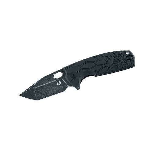FX-612 BB FOX/Vox Core Tanto Folding Knife Stainless Steel N690Co Top Shield Black Stonewashed Bld