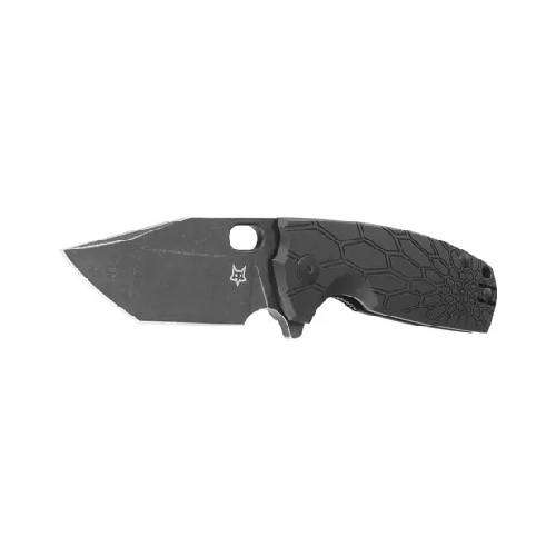 FX-612 BB FOX/Vox Core Tanto Folding Knife Stainless Steel N690Co Top Shield Black Stonewashed Bld