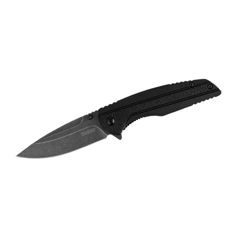 Kershaw Pushrod Black Wash Blade Finish- K1345