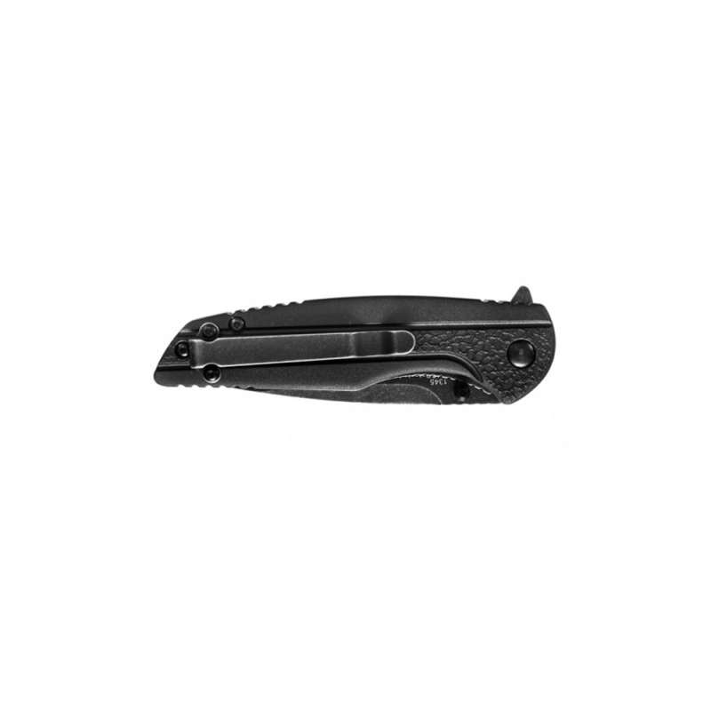 Kershaw Pushrod Black Wash Blade Finish- K1345