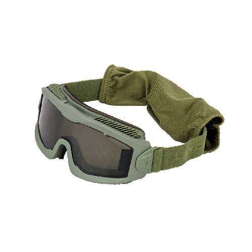 CA-221GB2 Aero Goggles Green Frame Dual
