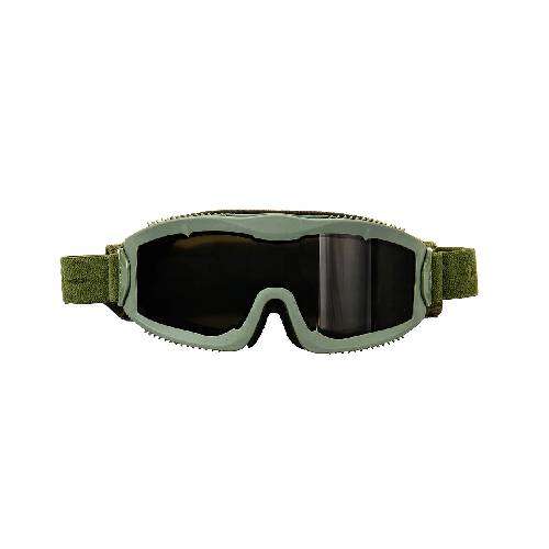 CA-221GB2 Aero Goggles Green Frame Dual