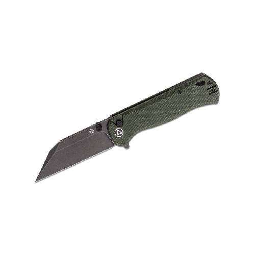 QSP QS149-B2 SWORDFISH BUTTON LOCK 14C28N BLACK STONEWASHED GREEN MICARTA
