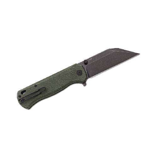 QSP QS149-B2 SWORDFISH BUTTON LOCK 14C28N BLACK STONEWASHED GREEN MICARTA