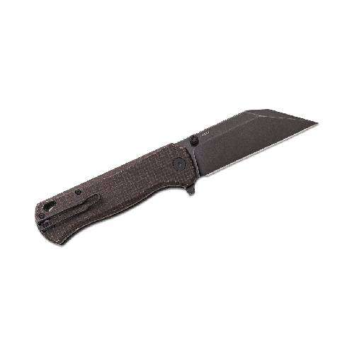 QSP QS149-C2 SWORDFISH-BUTTON LOCK 14C28N BLACK STONEWASHED DARK BROWN MICARTA