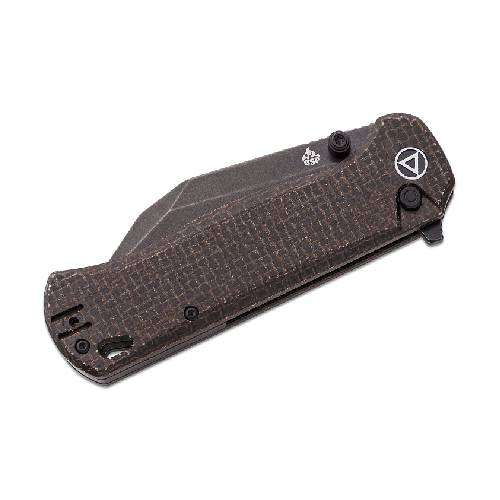 QSP QS149-C2 SWORDFISH-BUTTON LOCK 14C28N BLACK STONEWASHED DARK BROWN MICARTA