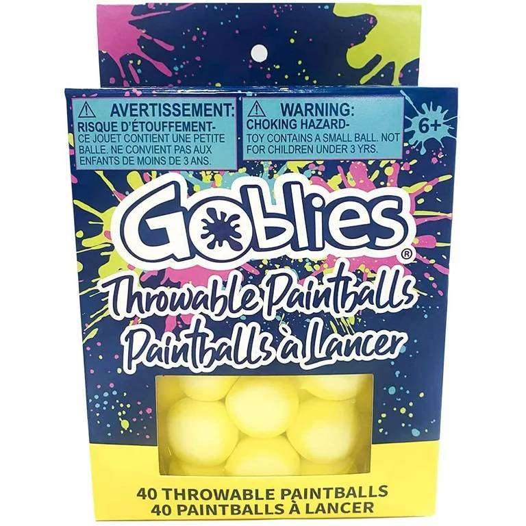 GOBLIES PAINTBALLS YELLOW 40 CT