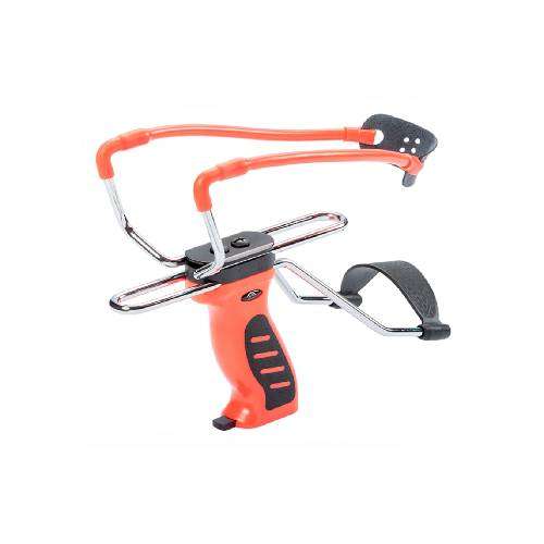 MAN KUNG SLINGSHOT ORANGE HANDLE/ORANGE RUBBER-MK-SL06/O