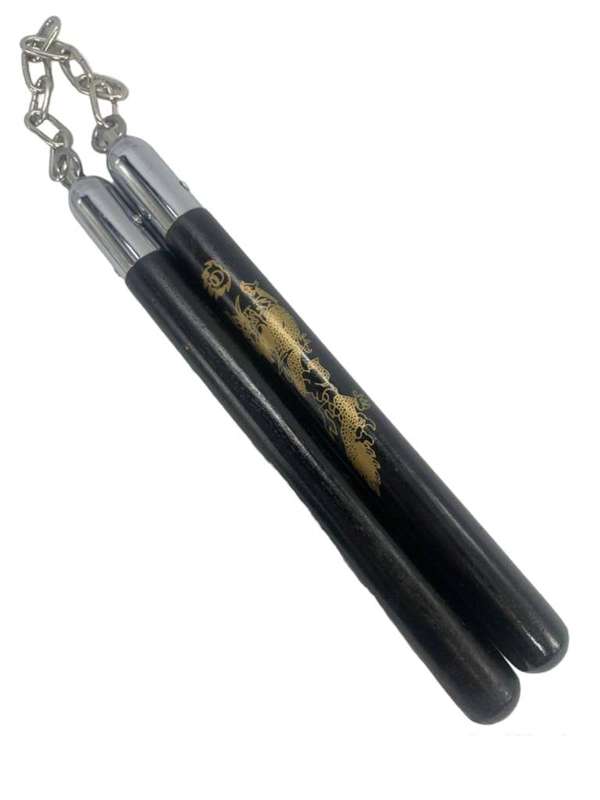 NUNCHAKU YINGCAI BLACK WOOD 33CM - 4407