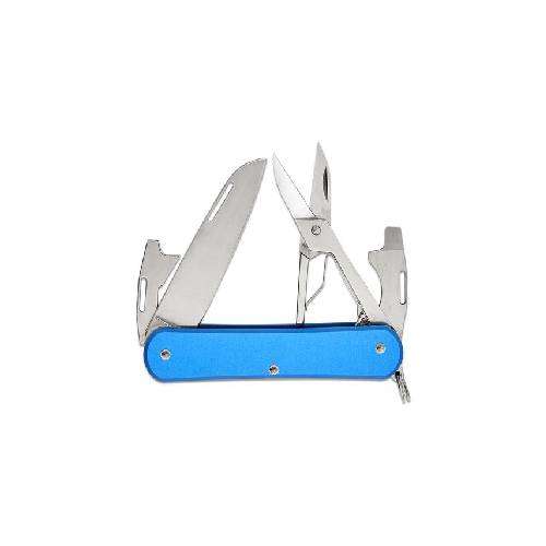 FOX Vulpis N690 Polish Blade Aluminium Sky Blue Handle - FX-VP130-F4 SB