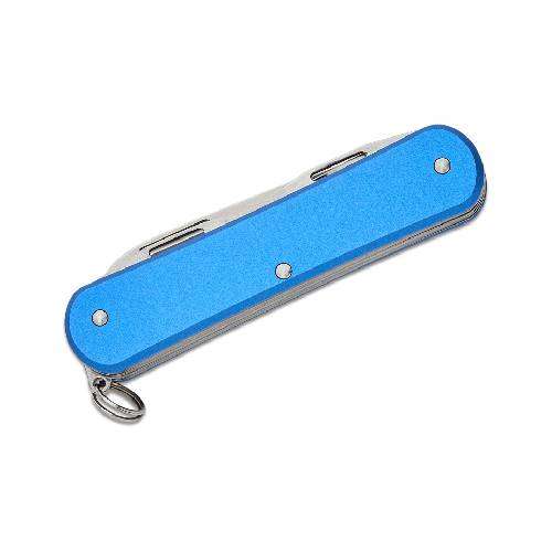 FOX Vulpis N690 Polish Blade Aluminium Sky Blue Handle - FX-VP130-F4 SB