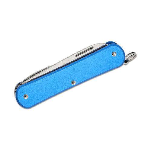 FOX Vulpis N690 Polish Blade Aluminium Sky Blue Handle - FX-VP130-F4 SB