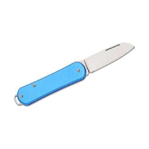 FOX Vulpis N690 Polish Blade Aluminium Sky Blue Handle - FX-VP108 SB