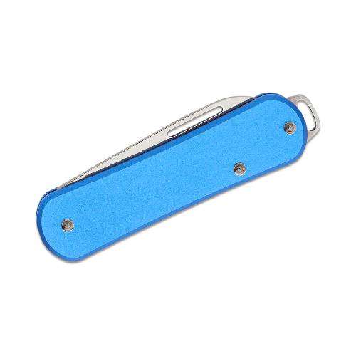 FOX Vulpis N690 Polish Blade Aluminium Sky Blue Handle - FX-VP108 SB