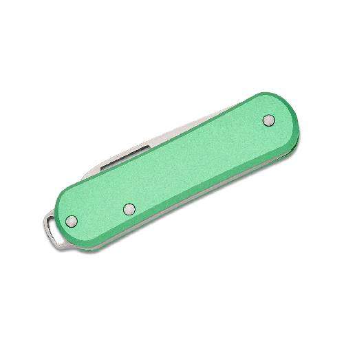 FOX Vulpis N690 Polish Blade Aluminium OD Green Handle - FX-VP108 OD