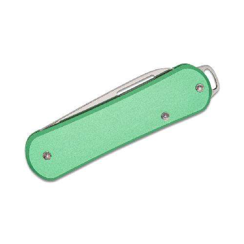 FOX Vulpis N690 Polish Blade Aluminium OD Green Handle - FX-VP108 OD