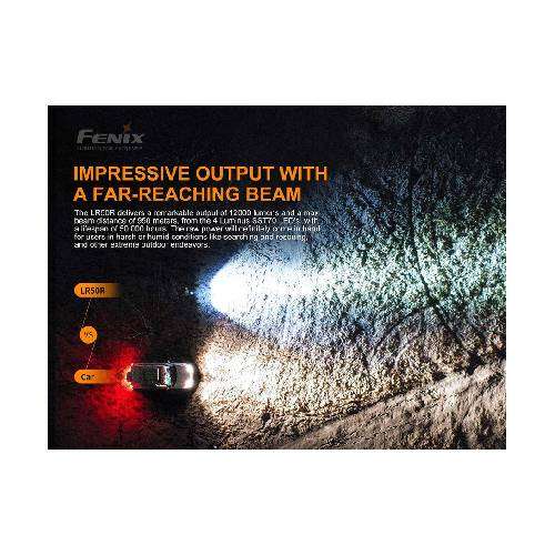 Fenix LR50R LED Flashlight
