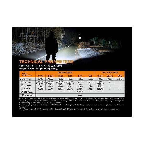 Fenix LR50R LED Flashlight