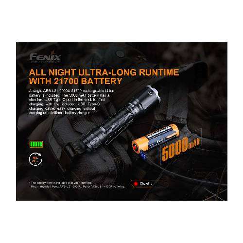 Fenix TK16 V2.0 LED Flashlight (Tropic Green)