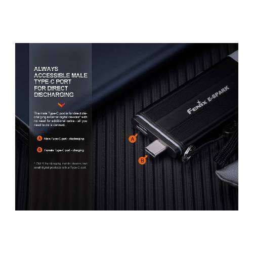 Fenix E-Spark LED Flashlight