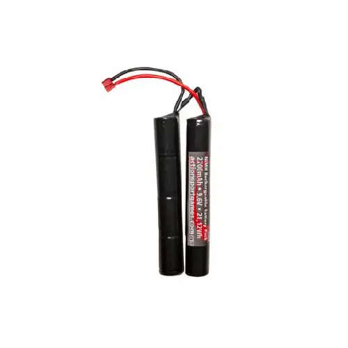 ASG battery 9.6v 2200mah nimh t-plug connector 19622