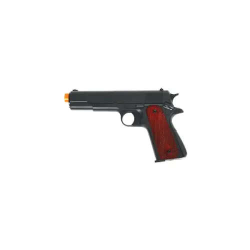 HFC 1911A1 GREEN GAS AIRSOFT PISTOL-BLACK HG121B