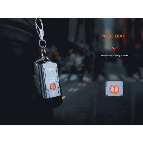 Fenix E03R V2.0 LED Flashlight (Blue)