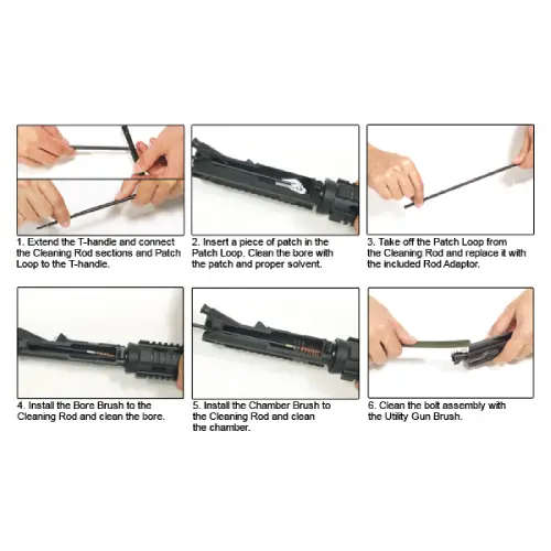UTG Cleaning Kit Complete With Pouch - TL-AO41