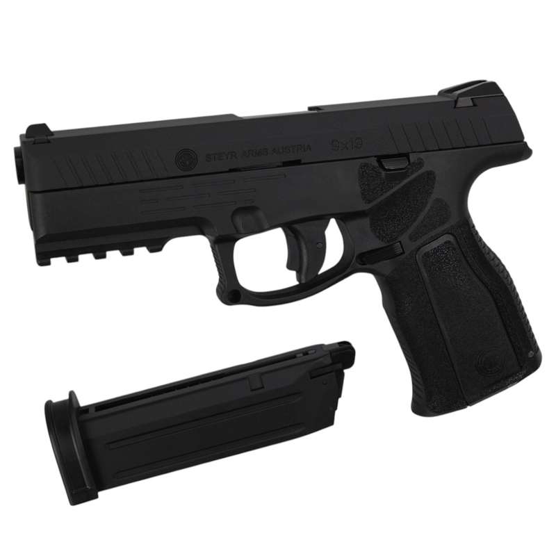 Asg airsoft pistol CBB PL MS Steryr L9-A2 black - 19814