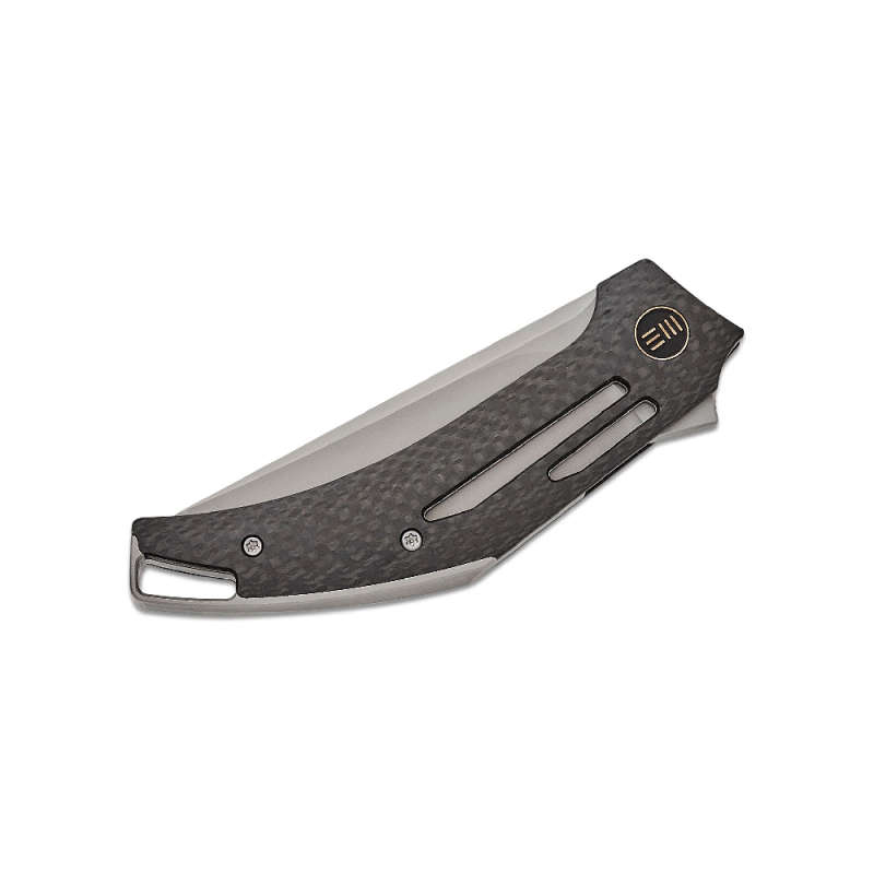 WE Speedliner Twill Carbon Fiber Handle Silver Bead - WE22045B-1