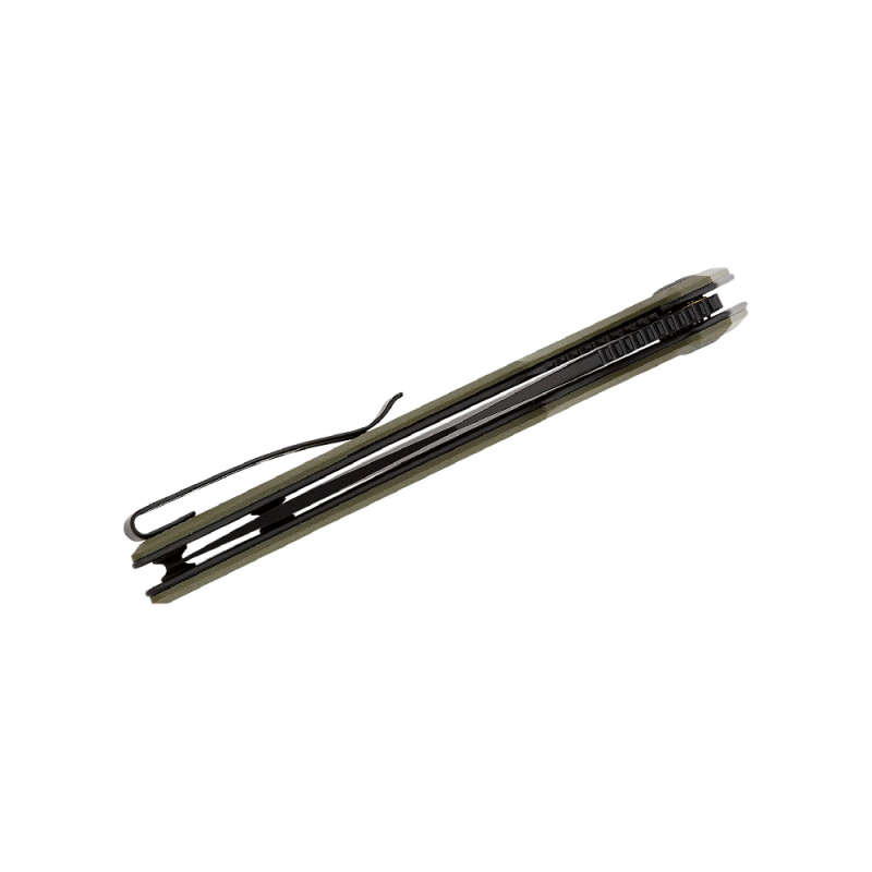 SENCUT-GLIDESTRIKE OD GREEN COARSE G10 HANDLE - S23018-3