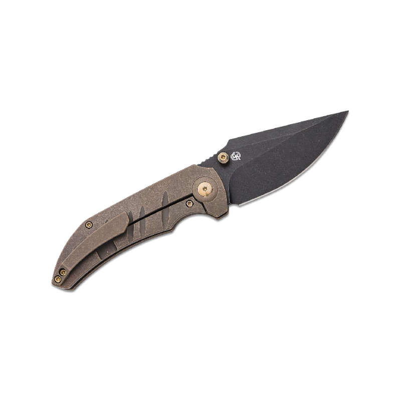 WE Knife Riff-Raff Bronze Titanium Handle - WE22020B-1