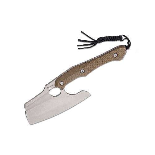 Civivi aratra diamond pattern tan G10 handle - C21041-3