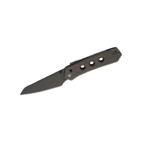 Civivi vision fg  dark green canvas micarta handle - C22036-3