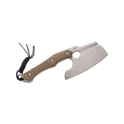 Civivi aratra diamond pattern tan G10 handle - C21041-3