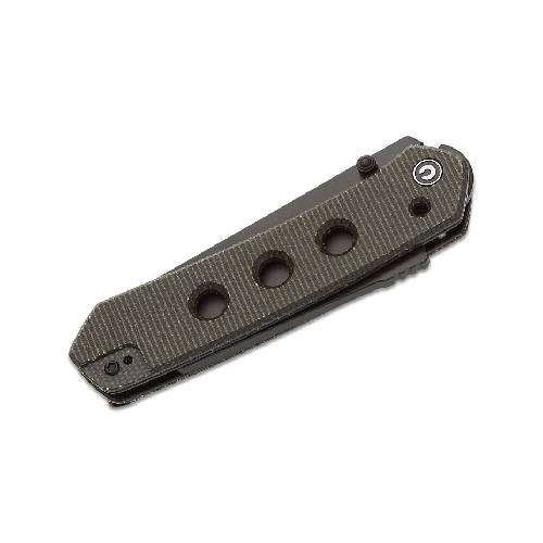 Civivi vision fg  dark green canvas micarta handle - C22036-3