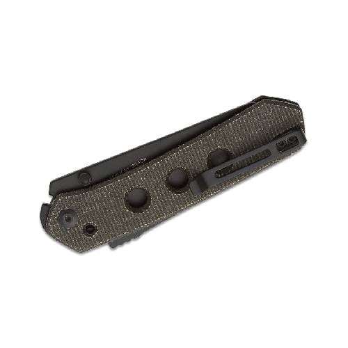 Civivi vision fg  dark green canvas micarta handle - C22036-3